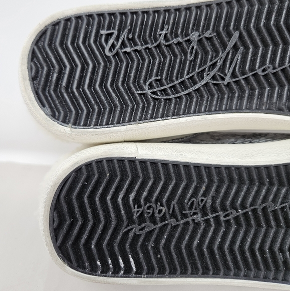 Vintage Havana Slip On on Sneakers Sz 8.5 Heavenly Snake Print Faux Sherpa - Picture 7 of 13